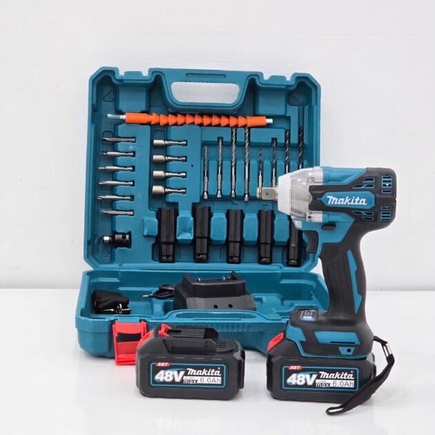 cle a choc makita copie 2 batterie 48v