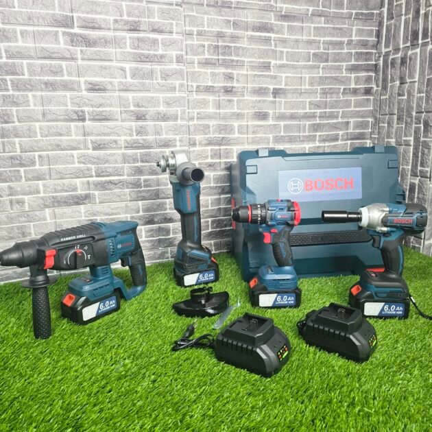 كيت بوش 4بياس + 4 باتري